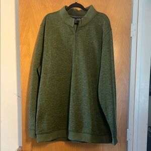 Under Armour Men's Green Half-Zip Sweater  3X